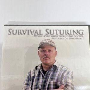 Sealed Survival suturing when there is no doctor dvd NEW